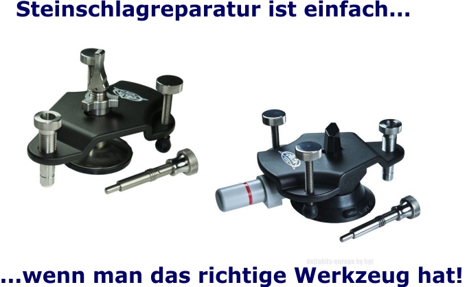 Deltakits Steinschlagreparatur werkzeughalter