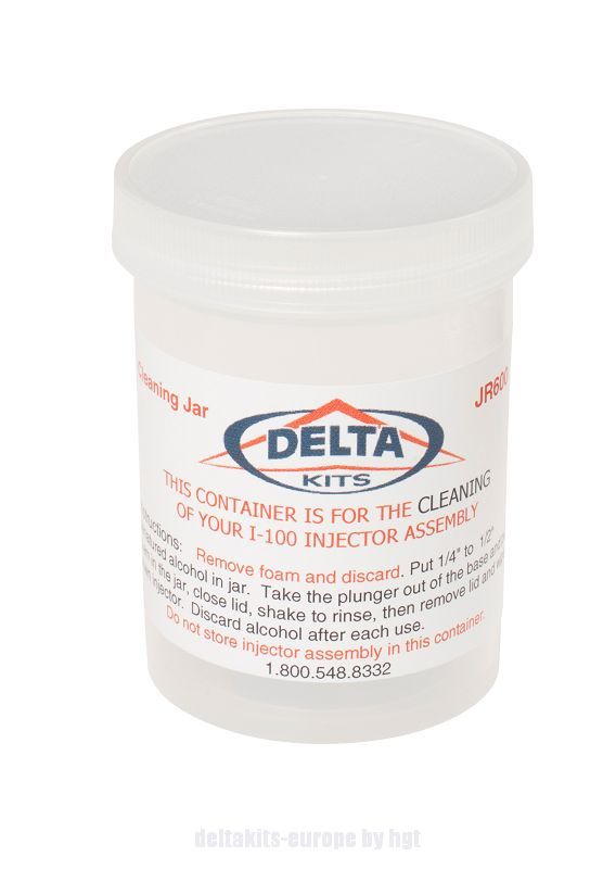 Deltakits-Europe - Deltakits Europa Injektor-Reinigungsbehälter mit Deckel